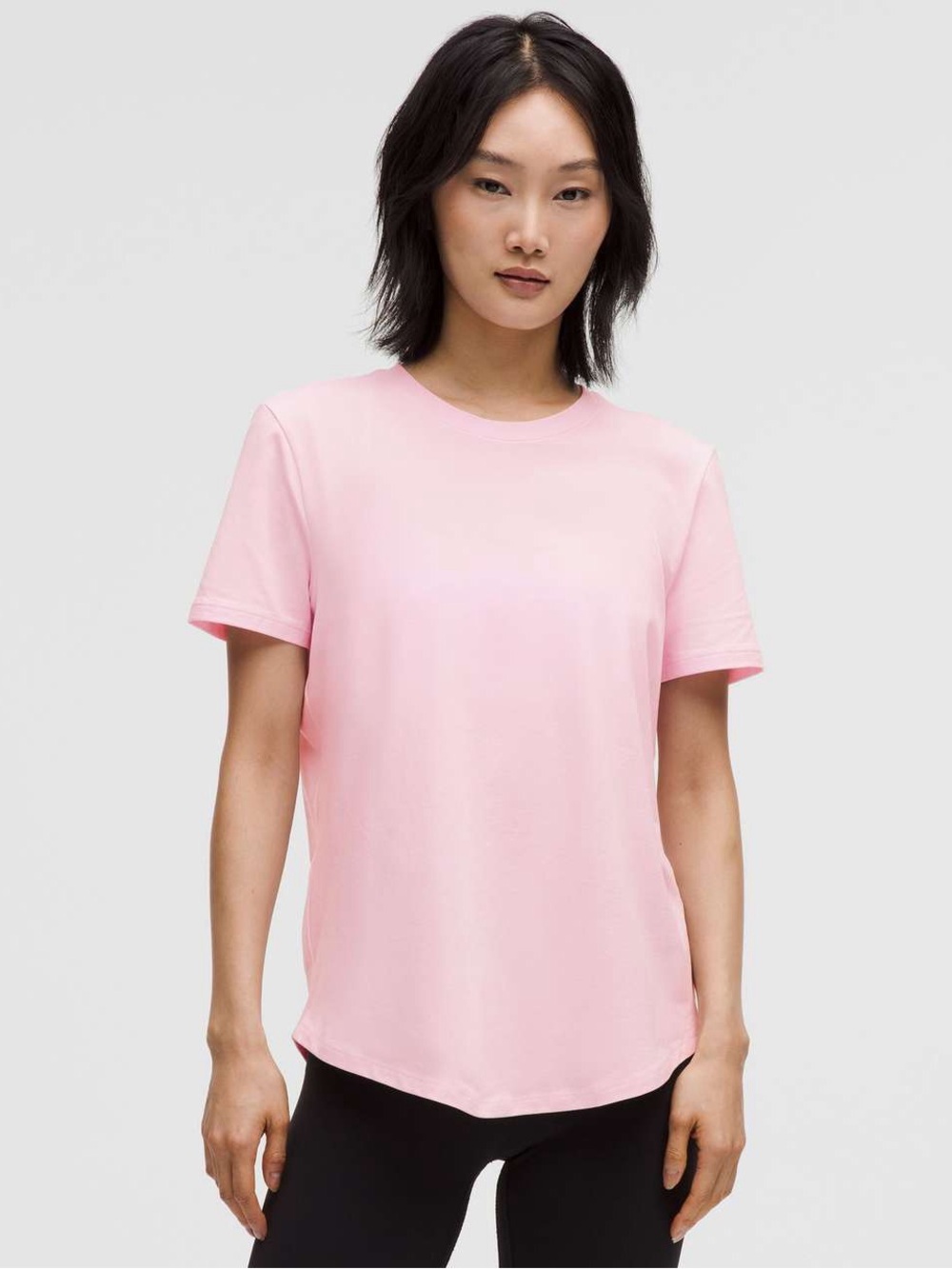 lululemon Love Crew Short Sleeve Tee - Pink Organza